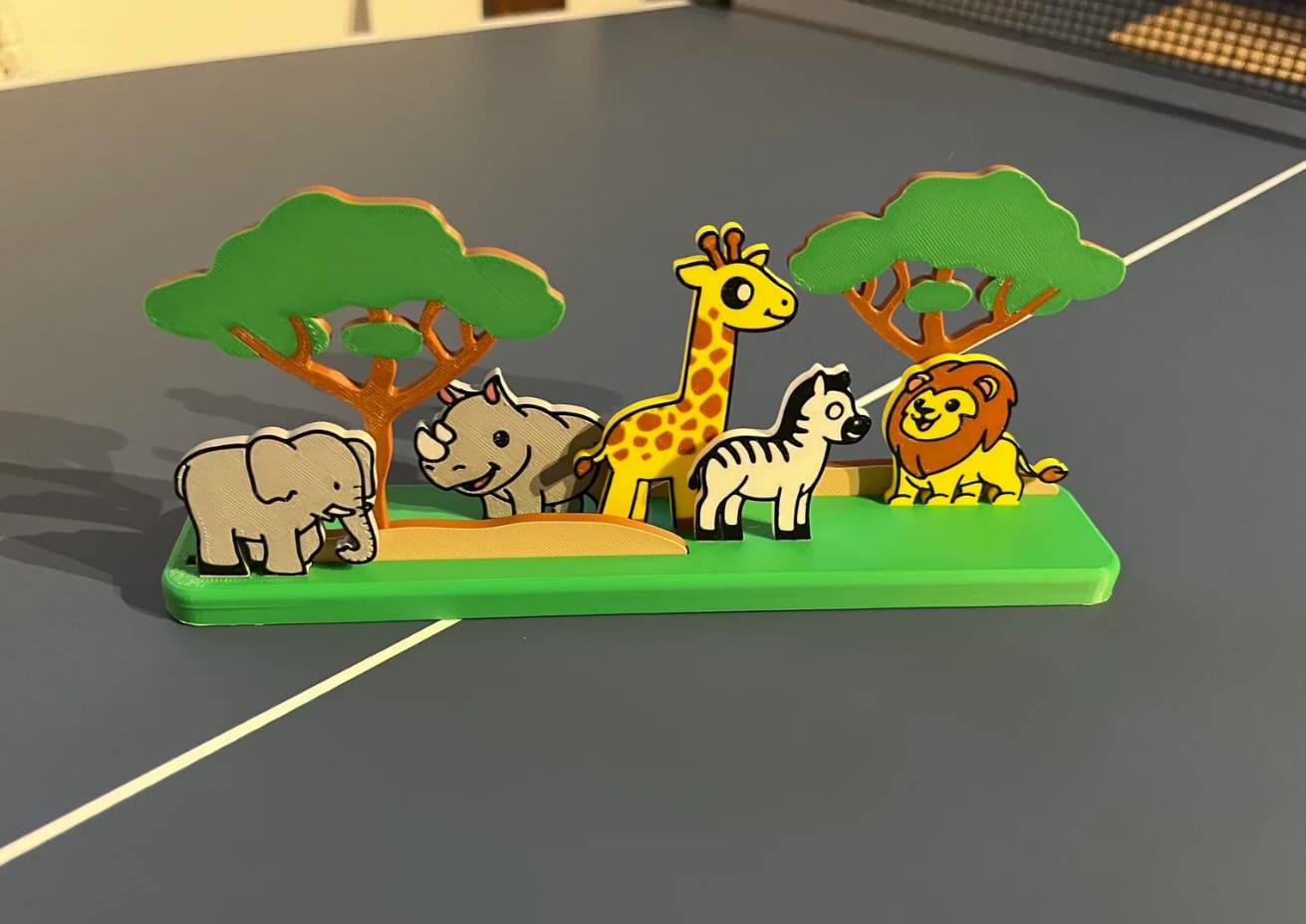 print-in-place animals